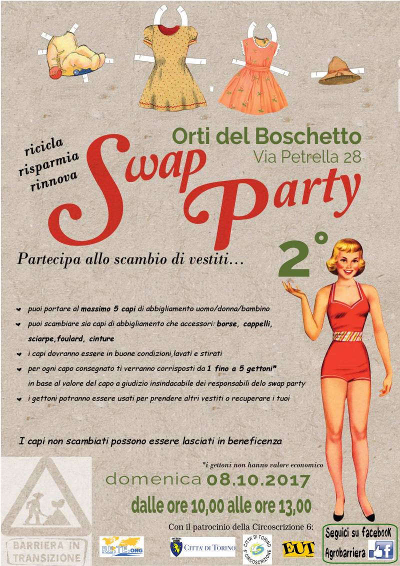 Swap party al boschetto