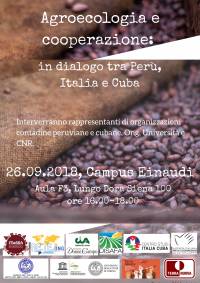 Agroecologia e cooperazione: dialogo tra Perù, Cuba e Italia