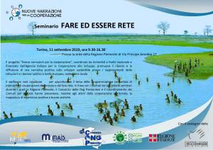 Terzo incontro Nuove narrazioni - Fare ed essere rete - 11/9/2019