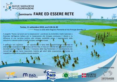 Terzo incontro Nuove narrazioni - Fare ed essere rete - 11/9/2019