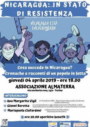 Incontro sul Nicaragua - 4 aprile 2019